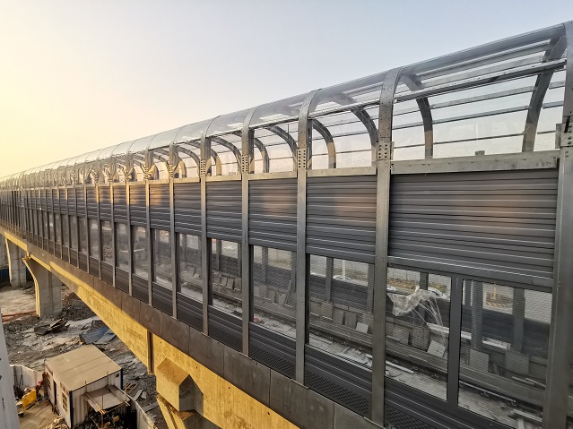 佛山地铁2号线全封闭声屏障工程